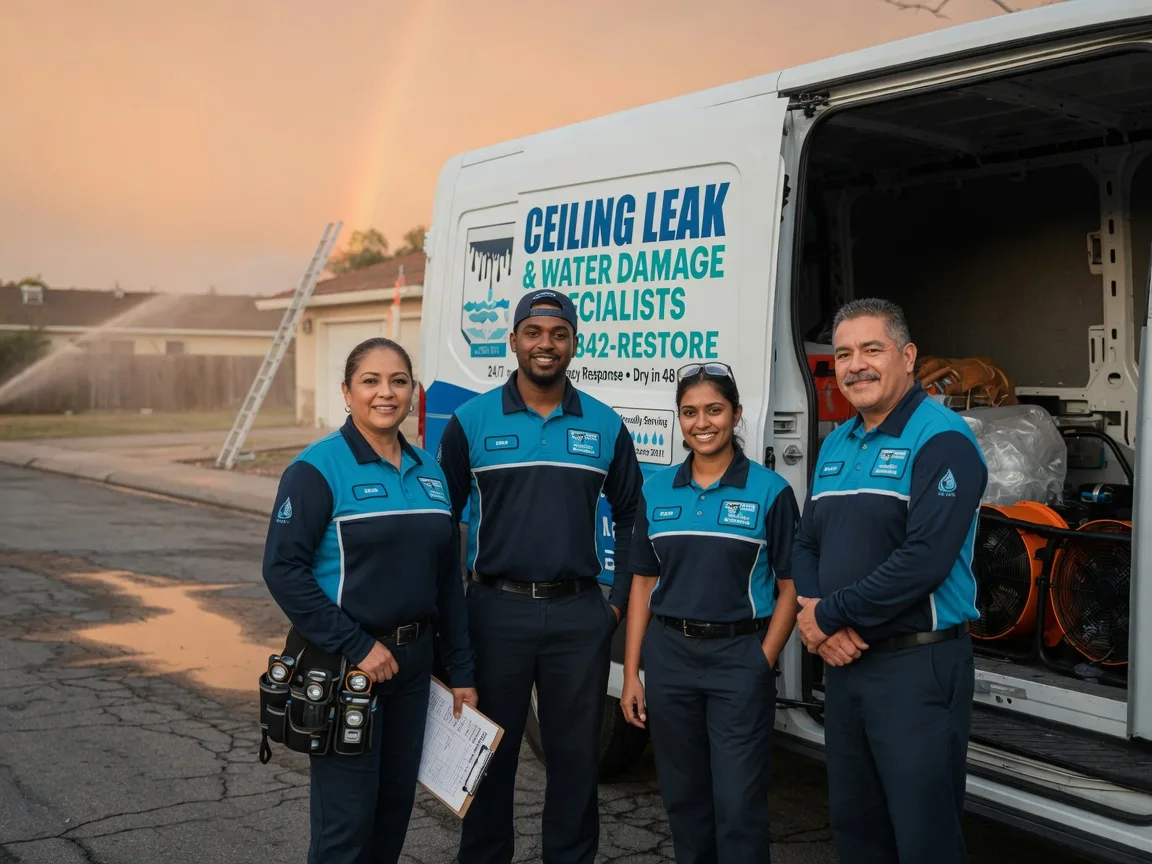 Ceiling Leak Cleanup company in Fort Stewart, GA