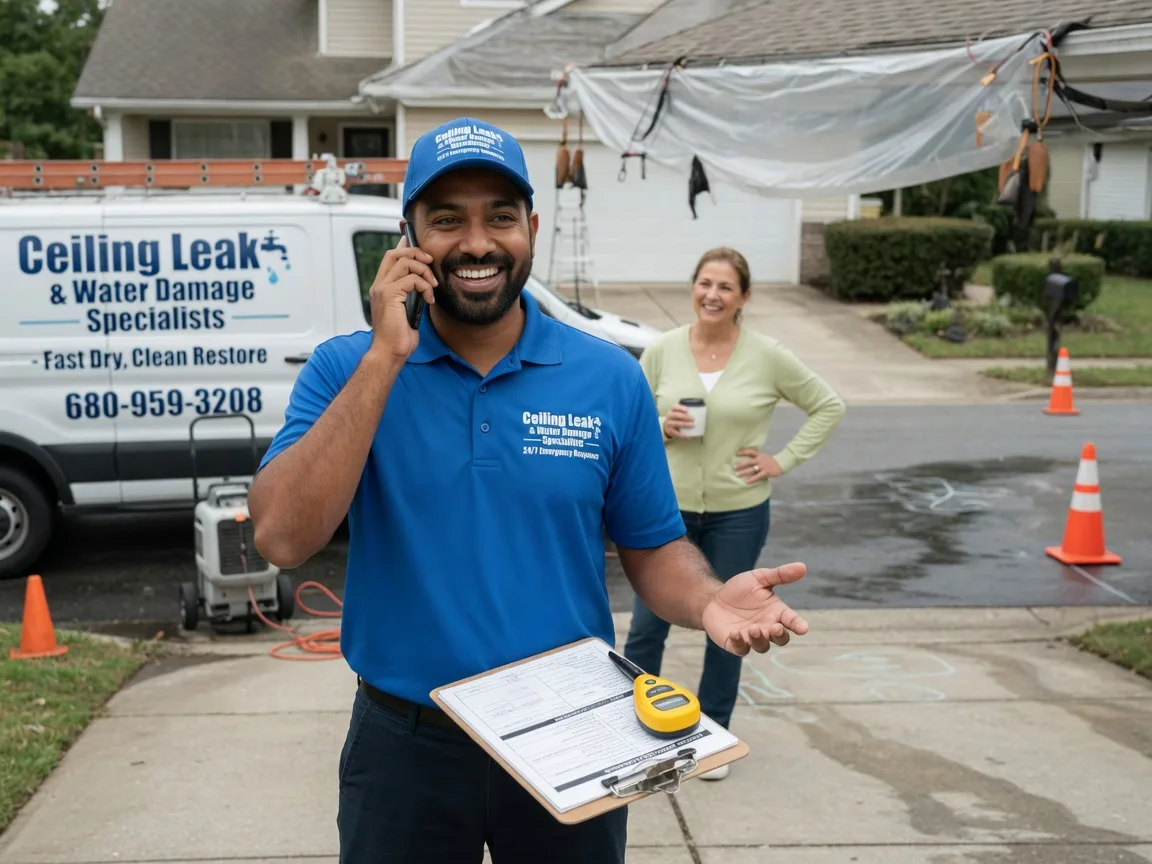 Ceiling Leak Cleanup Fort Stewart, GA FAQs
