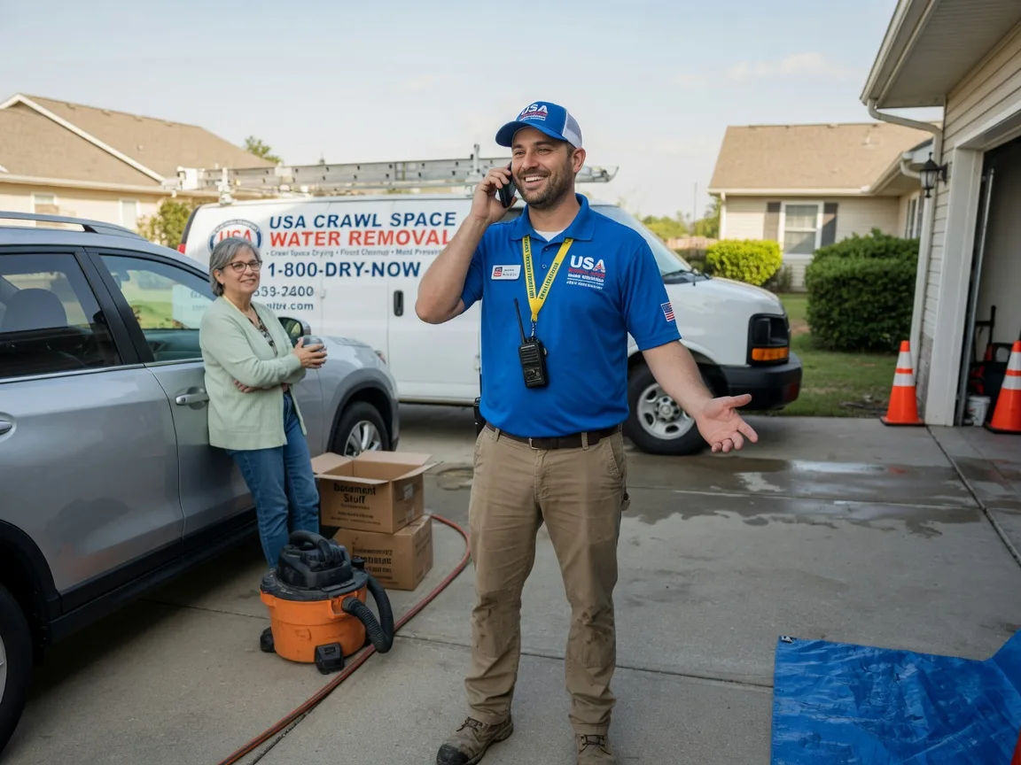 Crawl Space Water Removal Fort Stewart, GA FAQs